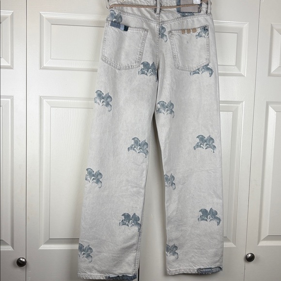 We The Free Geranium Slouchy Straight Jeans Size 30 New With Tag Sold out! - Picture 10 of 14
